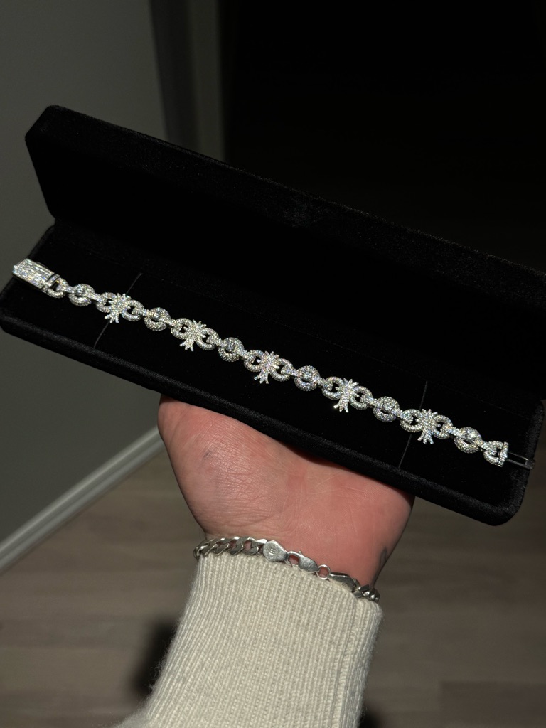 Infinity Cross Bracelet